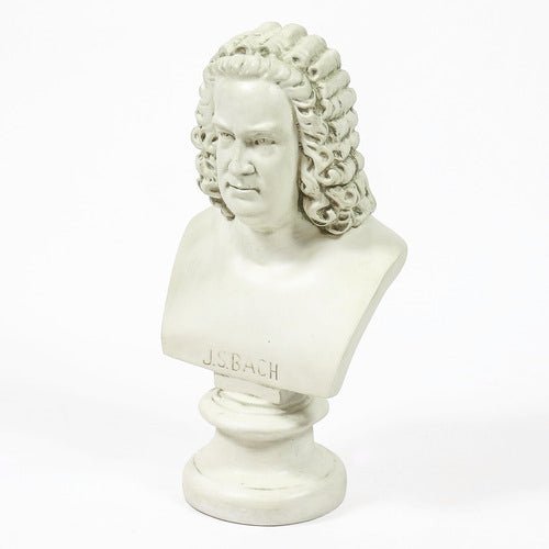 Bach Bust Medium 17 H Outdoor/Indoor Statue - Bella Statues