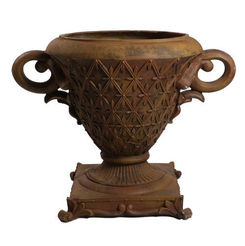 Lifesize Crimson Urn 31 Outdoor/Indoor Statue - Bella Statues