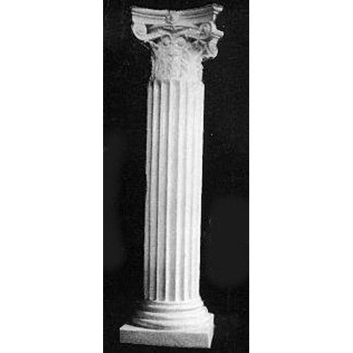 Lifesize Corinthian Pedestal Outdoor/Indoor Statue - Bella Statues
