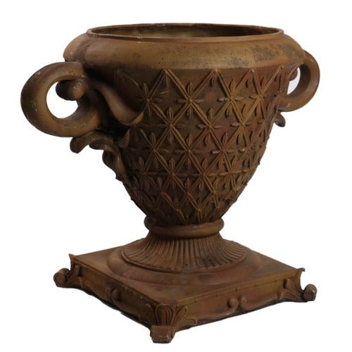 Lifesize Crimson Urn 31 Outdoor/Indoor Statue - Bella Statues