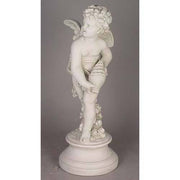 Cupid With Shell 24 Outdoor/Indoor Statue - Bella Statues