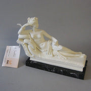 Paulina Borgese Reclining Md Outdoor/Indoor Statue - Bella Statues