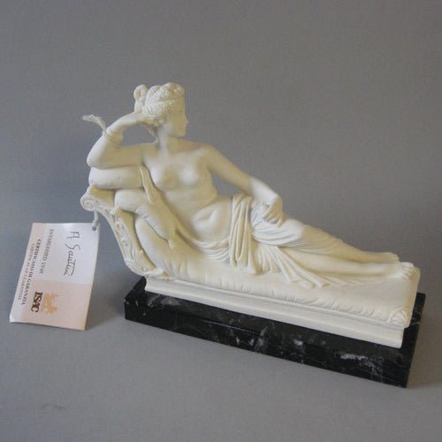Paulina Borgese Reclining Md Outdoor/Indoor Statue - Bella Statues