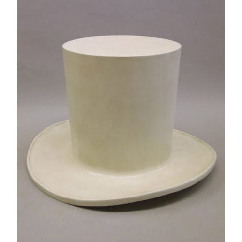 Lifesize Top Hat - Giant 26 Outdoor/Indoor Statue - Bella Statues