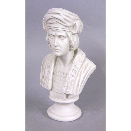 Columbus Bust Sm Outdoor/Indoor Statue - Bella Statues