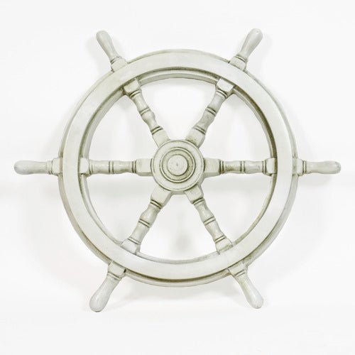 Ship Wheel 16"H Outdoor/Indoor Statue - Bella Statues