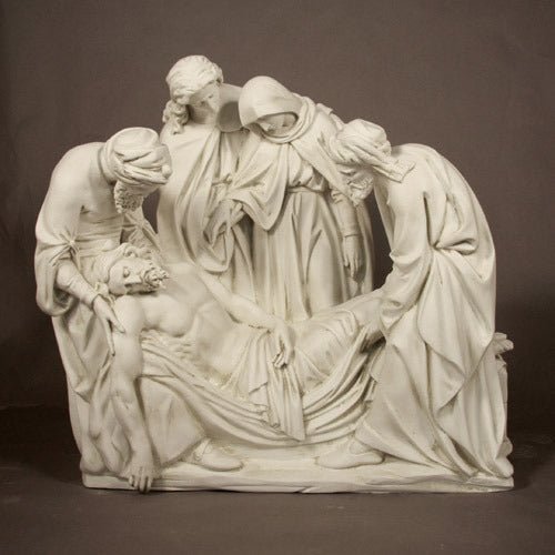 Lifesize Jesus Is Buried Station 14 Outdoor/Indoor Statue - Bella Statues