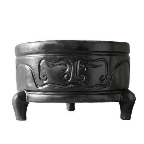 Legged Chinese Bowl Statue (8.5-Inch)