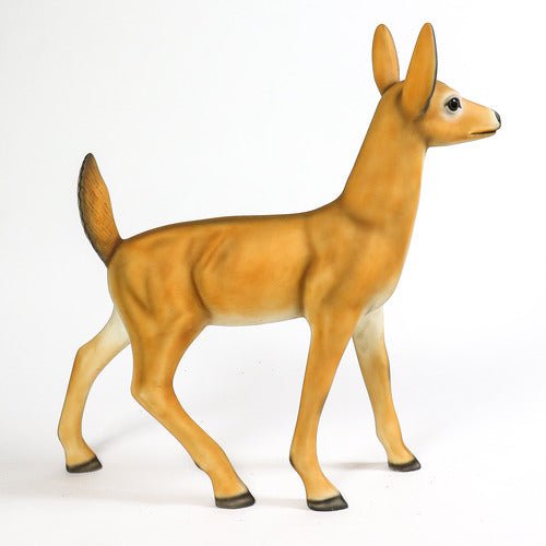 Custom Painted DOE DEER Outdoor/Indoor Statue - Bella Statues