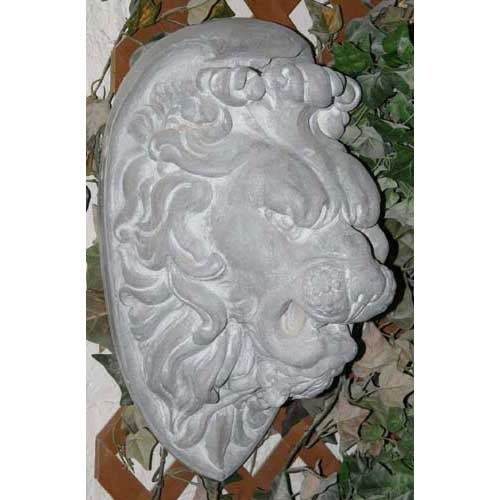 Lion Head From Commo 22 Outdoor/Indoor Statue - Bella Statues