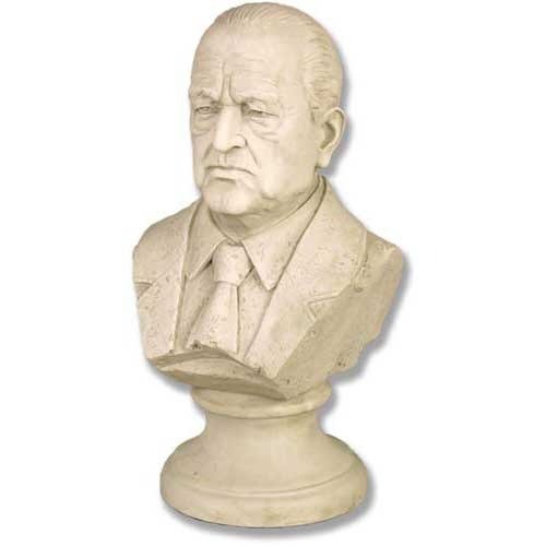 Mies Van Der Rohe bust 12"h Outdoor/Indoor Statue - Bella Statues