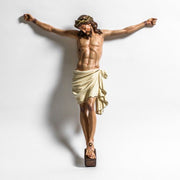 Custom Painted Corpus 33in Head Down Outdoor/Indoor Statue - Bella Statues