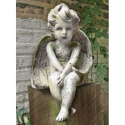 Meditation Cherub Medium 15 Outdoor/Indoor Statue - Bella Statues