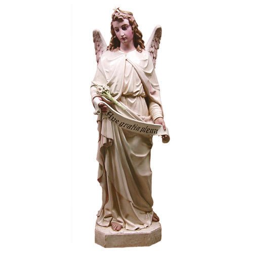 Female Winged Heavenly Angel Outdoor Statue (58 - Inch) - Bella Statues