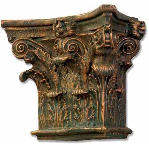 Corinthian Pilaster Top - Small Outdoor/Indoor Statue - Bella Statues
