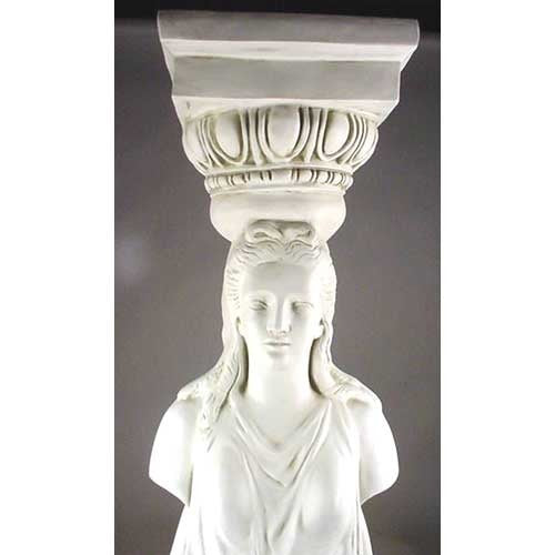 Athenian Caryatid Outdoor Statue (78-Inch)