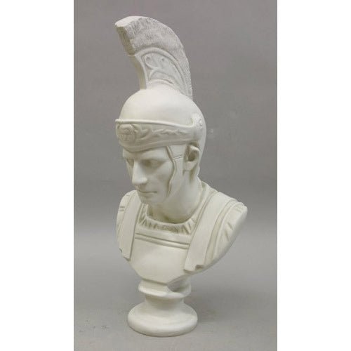 Roman Soldier with Helmet Outdoor/Indoor Statue - Bella Statues