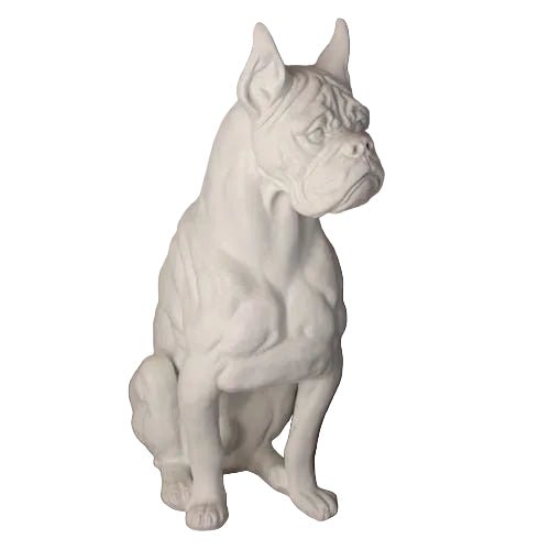 Boxer Dog Garden Statue (30 - Inch) - Bella Statues