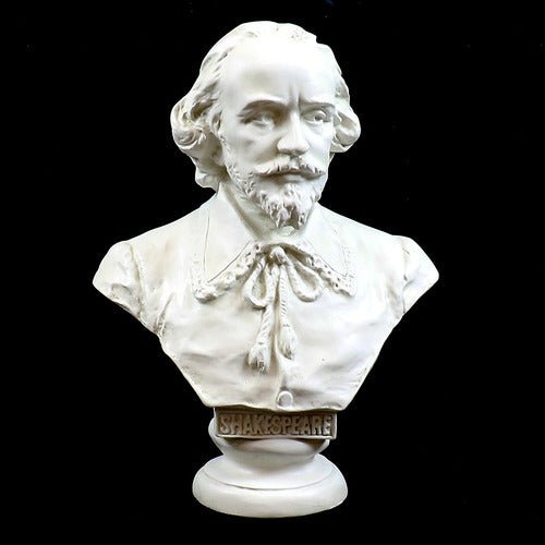 Shakespeare Informal Bust 18 Outdoor/Indoor Statue - Bella Statues
