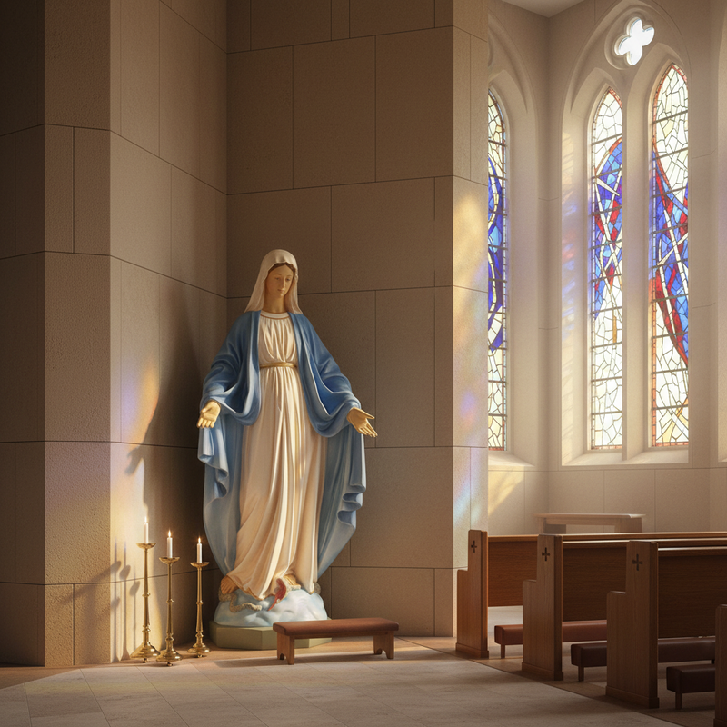 Blessed Virgin Mary Statue (42-Inch)