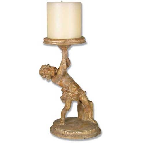 Captive Angel Candleholder Outdoor/Indoor Statue - Bella Statues