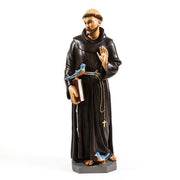 Custom Painted Lifesize Saint Francis 37 Outdoor/Indoor Statue - Bella Statues