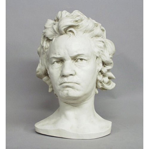 Ludwig Van Beethoven Life Mask Outdoor/Indoor Statue - Bella Statues