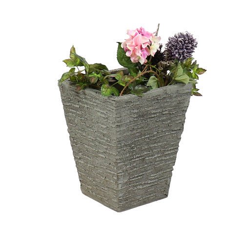 COARSE POT SM. 15" H C Outdoor/Indoor Statue - Bella Statues