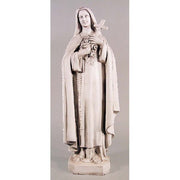 Lifesize Saint Therese 36 Outdoor/Indoor Statue - Bella Statues