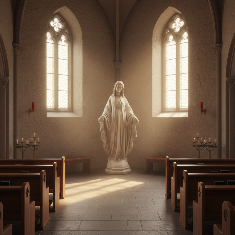 Blessed Virgin Mary Statue (21-Inch)