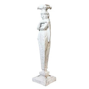 Caryatid Lawn Ornaments & Garden Sculptures (53 - Inch) Side View