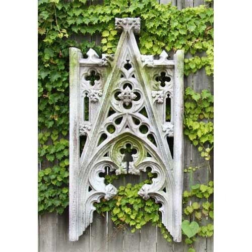 A - Frame Tracery Outdoor Plaque (23.0 - Inch)