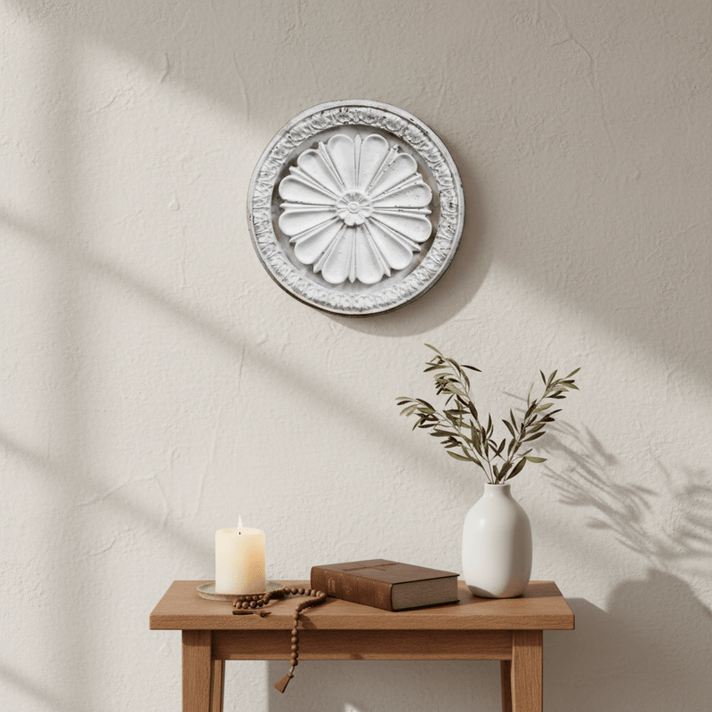 Abbott Medallion Outdoor Plaque (15.0 - Inch)