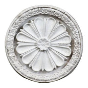 Abbott Medallion Outdoor Plaque (15.0 - Inch) Side View