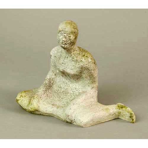 Abstract Left Drawing Cast Statue (7.5 - Inch)