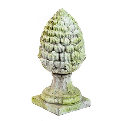 Acorn Finial Outdoor Statue (29 - Inch) Side View