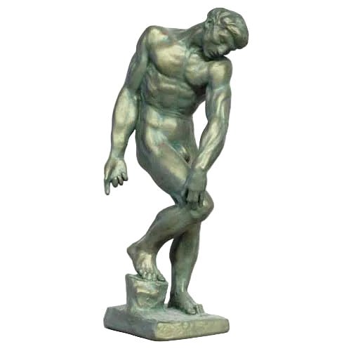 Adam Auguste Rodin Statue (17-Inch)