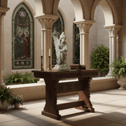 Adoration Angel Statue (26 - Inch) Side Angle