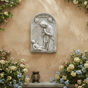 Adoration of the Child Religious Statue (29 - Inch) Side Angle
