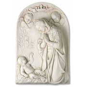 Adoration of the Child Religious Statue (29 - Inch) Side View