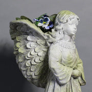 Angel Fairy Statue With Planter (19 - Inch) Other Angle