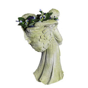 Angel Fairy Statue With Planter (19 - Inch) Side Angle View