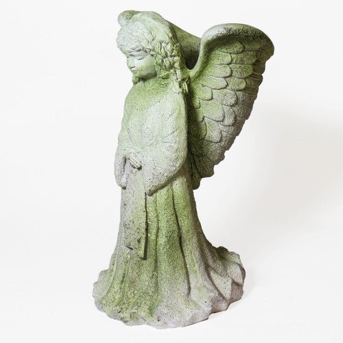 Angel Fairy Statue With Planter (23 - Inch) Other Angle