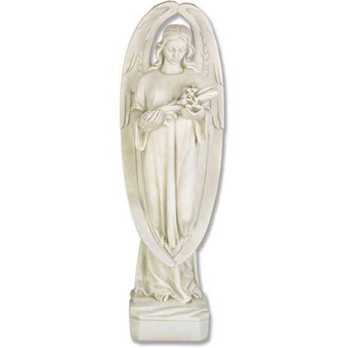 Angel Garden Statue With Large Wings (34-Inch)