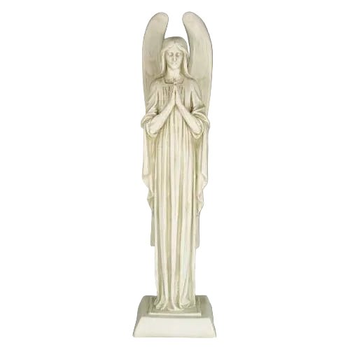 Angel in prayer Outdoor Statue (40 - Inch) Side View