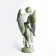 Angel With Bowl Outdoor Statue (60 - Inch) Other Angle