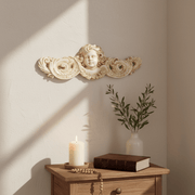 Angelic Scroll Outdoor Statue (13 - Inch)