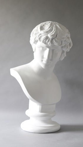 Antinous Bust Display Decor (26 - Inch) Side Angle