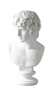Antinous Bust Display Decor (26 - Inch) Side View