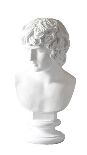 Antinous Bust Display Decor (26 - Inch) Side View